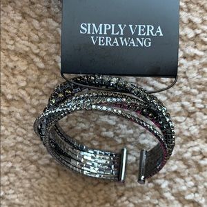 Classy black adjustable bracelet